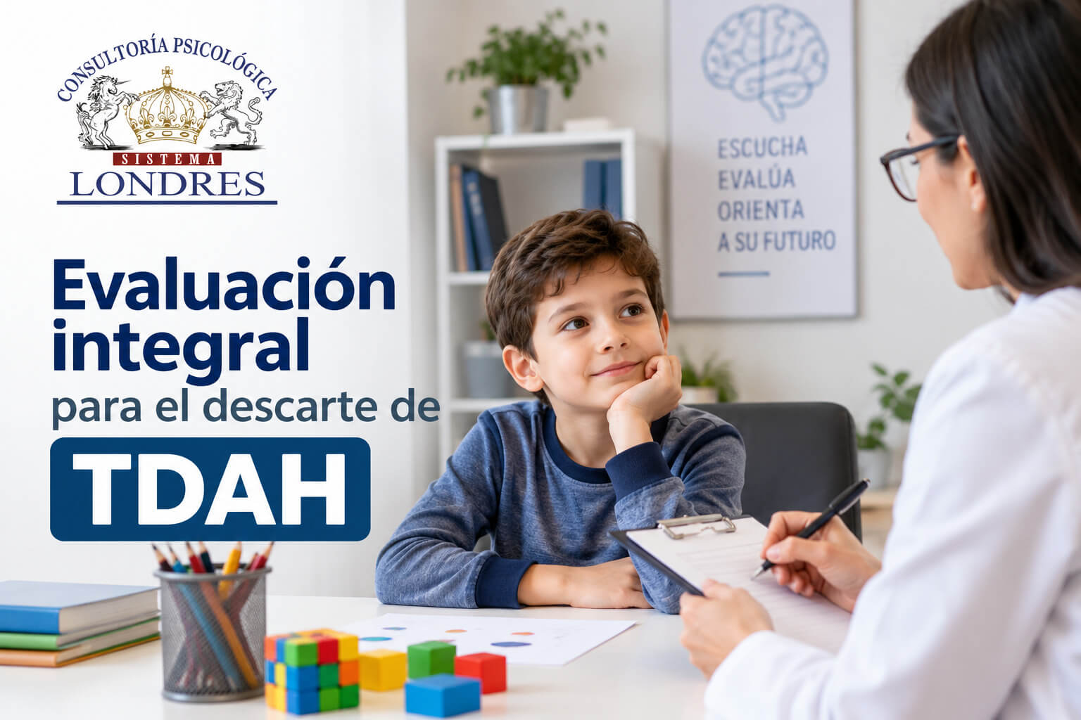 Evaluación integral para el descarte de TDAH